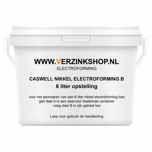 nikkel electroforming b 6 liter