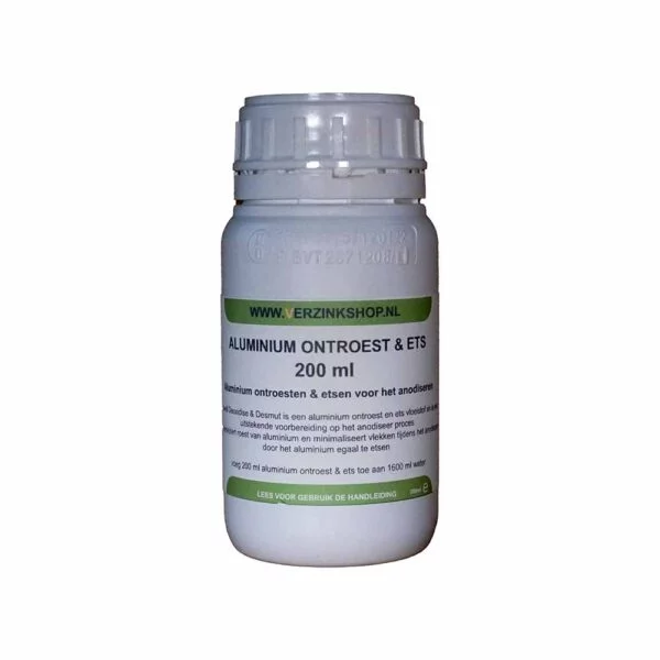 aluminium ontroest en ets middel 200 ml