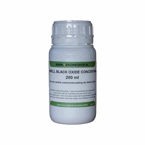 caswell black oxide concentraat 200 ml